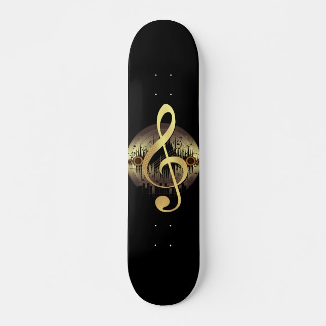 Skate Delightful Tune - Gold (Frente)