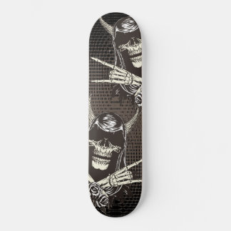 Skate Demon Skull
