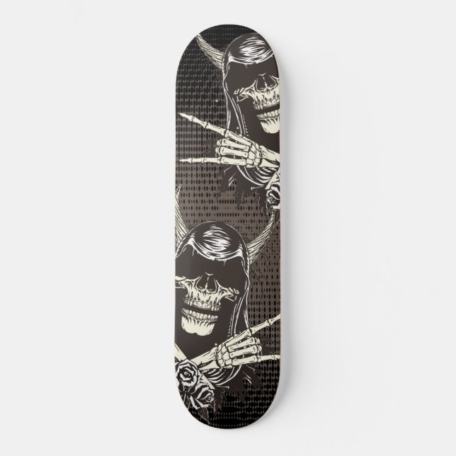 Skate Demon Skull (Frente)