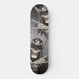 Skate Demon Skull