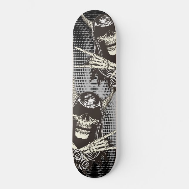 Skate Demon Skull (Frente)