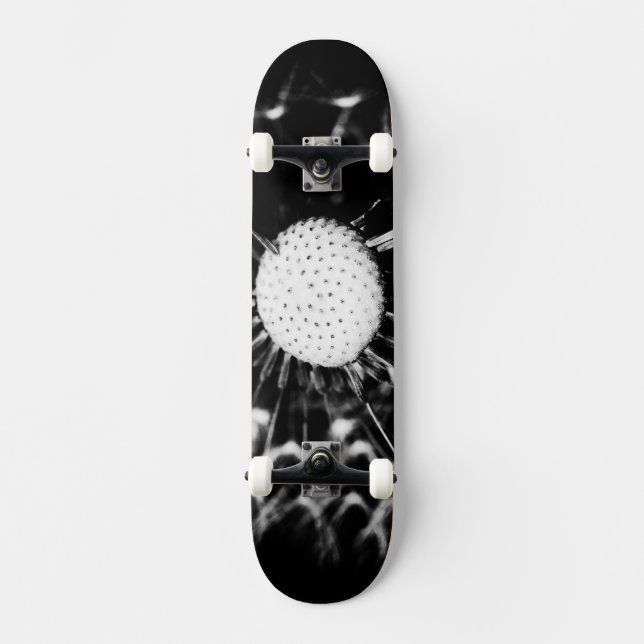 Skate dente-de-leão preto (Frente)