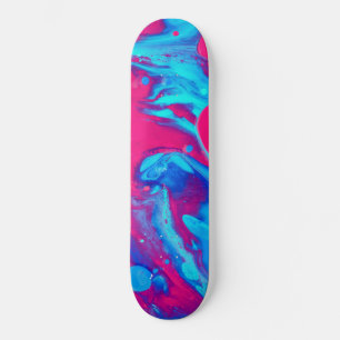 Skate Dentro de uma lâmpada de lava