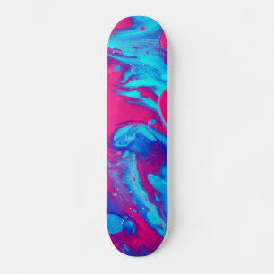Skate Dentro de uma lâmpada de lava