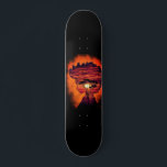 Skate Desejo Noturno - Fantasia - Negro Laranja<br><div class="desc">Desejo noturno</div>