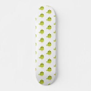 Skate Desenho de Pássaro Verde