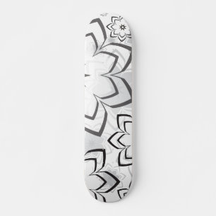 Skate Desenho Floral 11