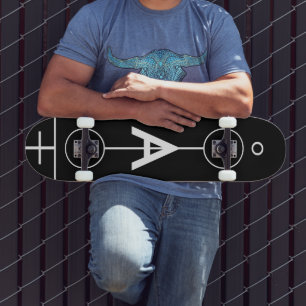 Skate Desenho geométrico.