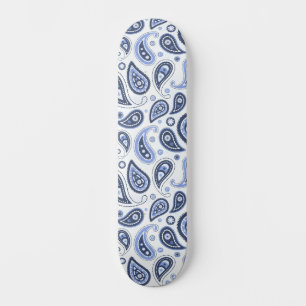 Skate Desenho Intrincado de Estampa Floral Paisley