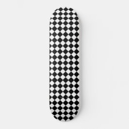 Skate desenho preto e branco