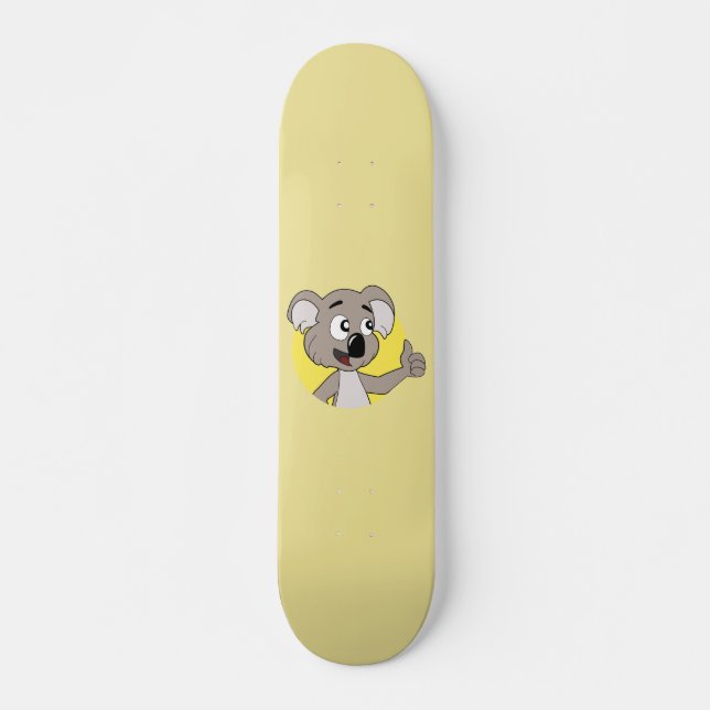 Skate Desenhos animados do urso de Koala (Frente)