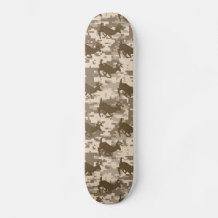 Skate Desert Digital Camouflage Deer Camo Patterno