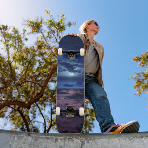 Skate Deserto Noturno, Lua cheia