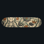 Skate Design Azulejo Floral Persa Decorativo<br><div class="desc">Um design floral decorativo,  este azulejo persa apresenta várias flores diferentes dançando juntas em uma maravilhosa medalha de cor. Conhece alguém que ama flores ou designs de outros países? Este seria o presente perfeito para eles!</div>