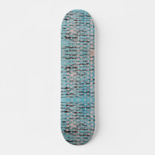 Skate Design de abstrato azul, branco e preto