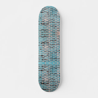 Skate Design de abstrato azul, branco e preto