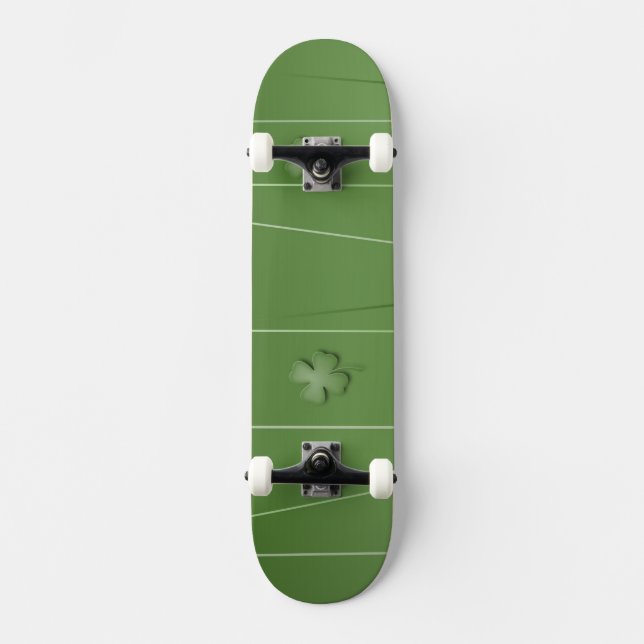 Skate Design de Clover irlandês (Frente)
