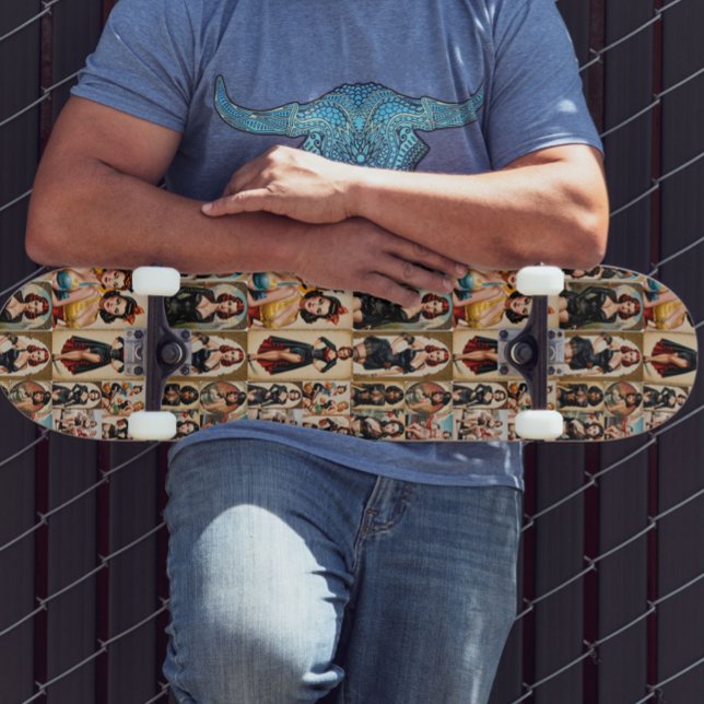 Skate Design de Coleção de Raparigas Clássicas de Pin-up (Criador carregado)