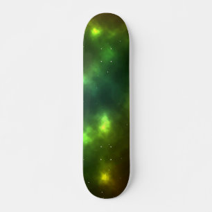 Skate Design de Constelações do Espaço Cósmico Abstrato