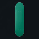 Skate Design de cor verde azul escura Emerald<br><div class="desc">Clássico vintage retro Clássico Escuro Escuro Esmeralda Verde Azul de cor sólida decor para casa e presentes. Clássica decoração e acessórios coloridos do Emerald Green. Tendy Dark Emerald Green Moda cor verde,  esmeralda design verde azul.</div>