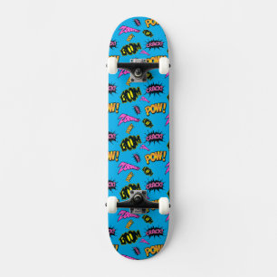 Skate Design de desenho em quadrinhos de pop