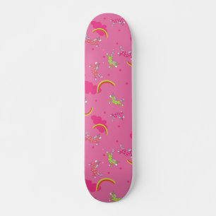 Skate Design de desenho rosa-rosa de desenho animado de 