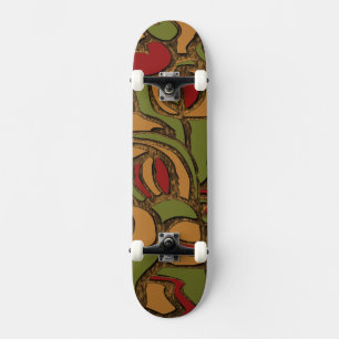 Skate Design de Hieroglifos Maias legal