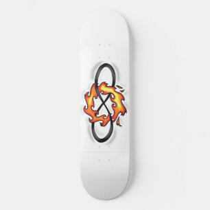 Skate Design de Incêndio Eterno