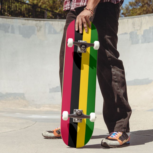 Skate Design de padrão de distribuição de cores africana (Criador carregado)