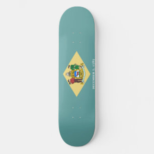 Skate Design de Sinalizador do Estado Delaware