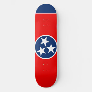 Skate Design de Sinalizador do Estado do Tennessee