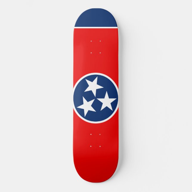 Skate Design de Sinalizador do Estado do Tennessee (Frente)
