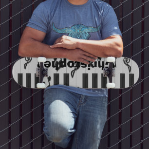 Skate Design de teclado para piano