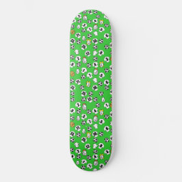 Skate Design do Clube de Futebol do Fã de Futebol
