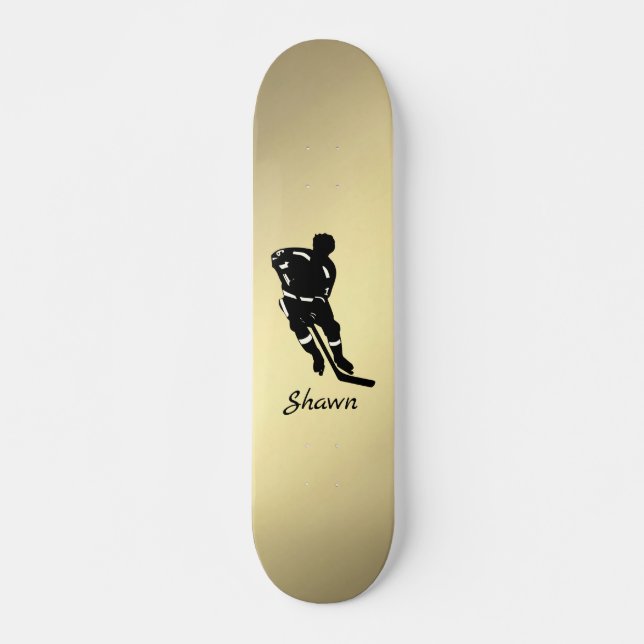 Skate Design do Jogador de Hóquei (Frente)