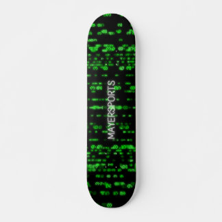 Skate Design do número verde do hacker