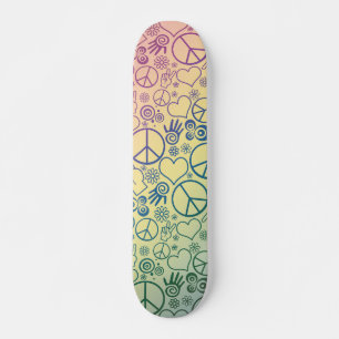 Skate Design do símbolo de paz