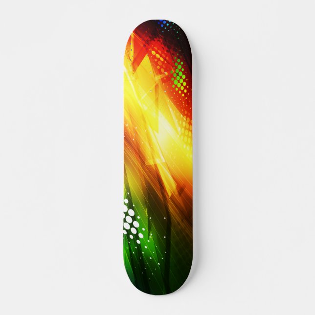 Skate Design Gráfico 8 Scateboard (Frente)