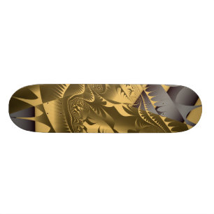 Skate Design quente de Frac por Leslie Harlow - ouro
