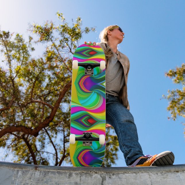 Skate Design Radical Bright Popping (Ao ar livre 1)