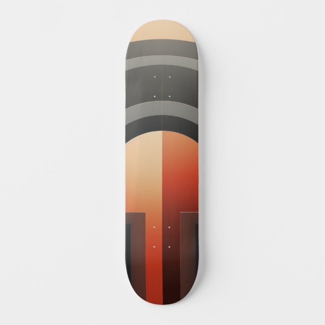 Skate Design simétrico com arcos (Frente)