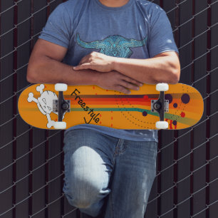 Skate Design simples laranja