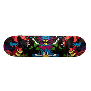 Skate Design trippy psicadélico abstrato do Medusa