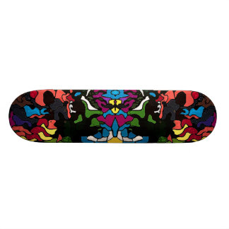 Skate Design trippy psicadélico abstrato do Medusa