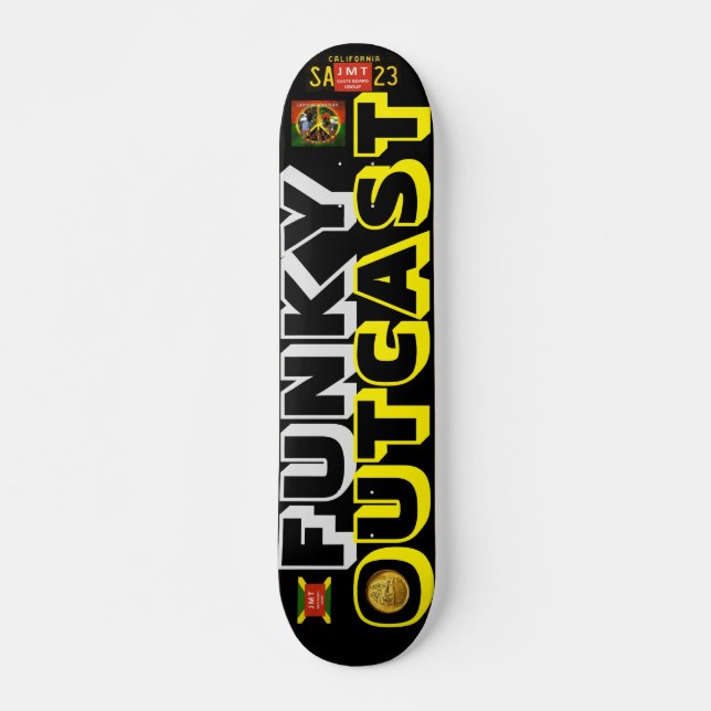 SKATE DESLOQUE FUNKY OUTCAST JMT 7, 3/4" (Frente)