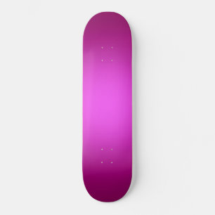 Skate Destaque branco a rosa
