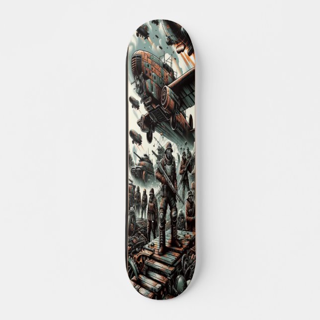 Skate "Dieselpunk Warfare Deck" (Frente)