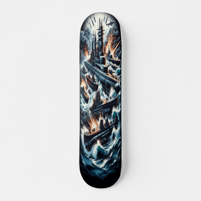 Skate "Dieselpunk Warfare Deck" (Frente)