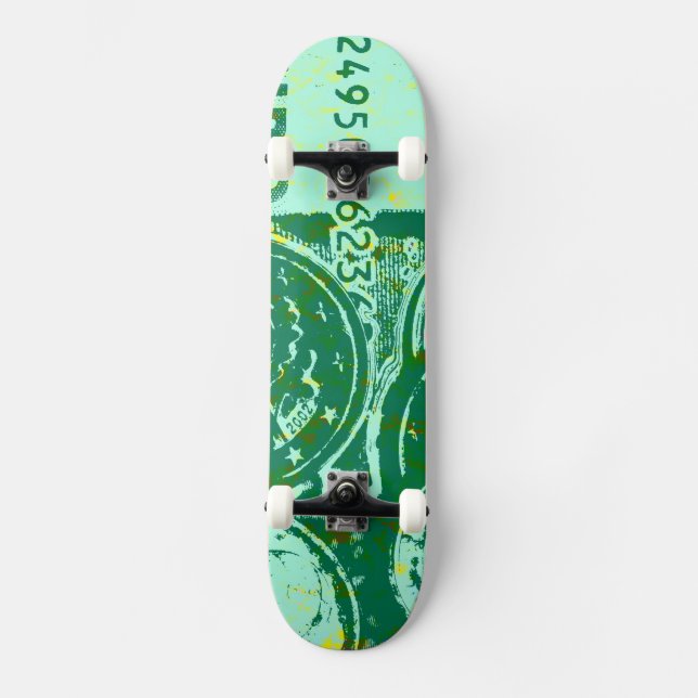 Skate Dinheiro verde (Frente)
