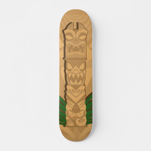 Skate Dinossaur Tiki Totem (Frente)